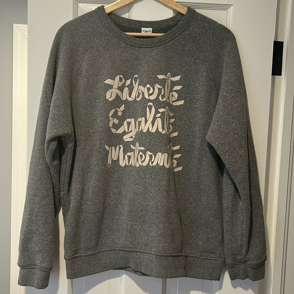 Clare V sweatshirt
